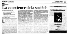 La conscience de la société