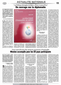 Un ouvrage sur la diplomatie