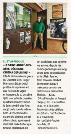 Le Saint-André-des-Arts, désirs de cinéma depuis 1971