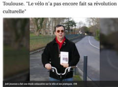 Le vélo n'a pas encore fait sa révolution culturelle