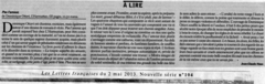 Lettres Françaises
