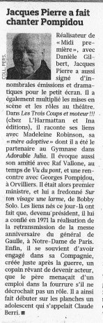 A lire dans le Figaro
