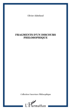 Fragments d'un discours philosophique