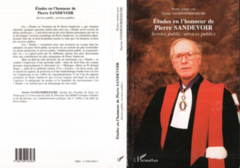 ETUDES EN L'HONNEUR DE PIERRE SANDEVOIR