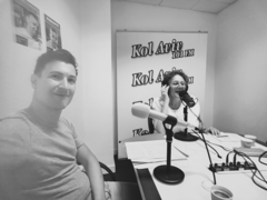 Entretien avec Colette sur Radio Kol Aviv