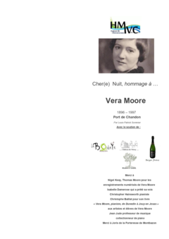 Les amis de Vera Moore de Dunedin à Jouy-en-Josas 