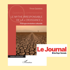 Le philosophe de Vendée, Yvon Quiniou, publie un nouvel ouvrage sur le « mythe de la croissance »