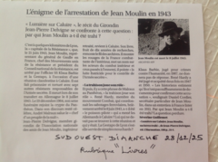 L'énigme de l'arrestation de Jean Moulin en 1943