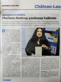 Floriane Austruy, poétesse haïkiste 