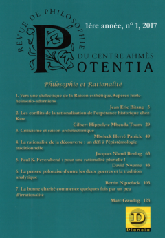Philosophie et rationalité