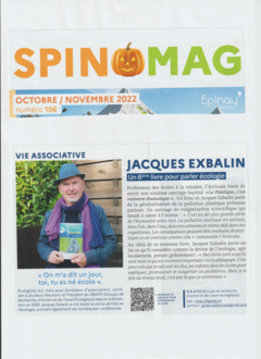 Jacques Exbalin, un 6e livre pour parler écologie