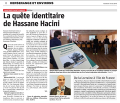 Haucourt-Moulaine: La quête identitaire de Hassane Hacini