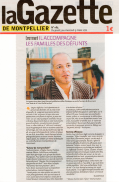 Article paru dans la Gazette de Montpellier