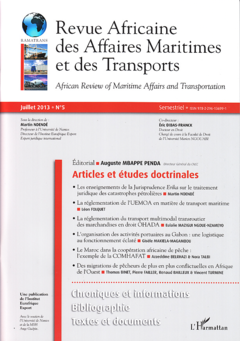 Revue africaine des Affaires Maritimes et des Transports