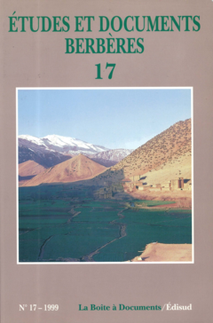 Études et documents berbères N° 17
