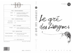 Le gré des langues n°10