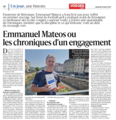  Emmanuel Mateos ou les chroniques d'un engagement 