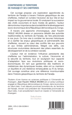 Comprendre le territoire de faradje et ses chefferies