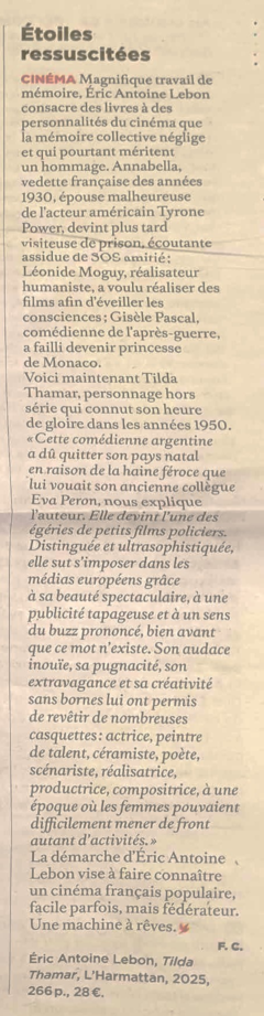 Etoiles ressuscitées, par Fréderick Casadesus