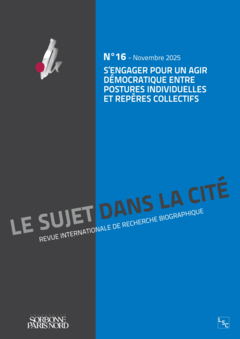 S’engager pour un agir démocratique entre postures individuelles et repères collectifs