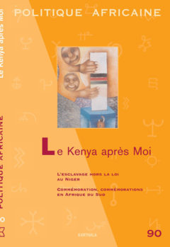 POLITIQUE AFRICAINE N-090. Le Kenya après Moi