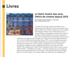 Le Saint-André-des-Arts, désirs de cinéma depuis 1971