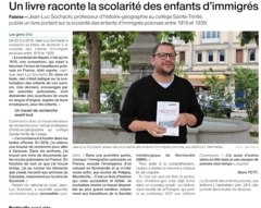 Un livre raconte la scolarité des enfants d'immigrés