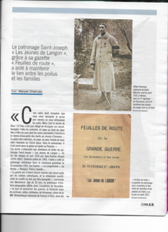Le patronage de Langon parfait agent de liaison