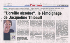 Parution dans La Dépêche du Bassin du 1er au 7 août 2013