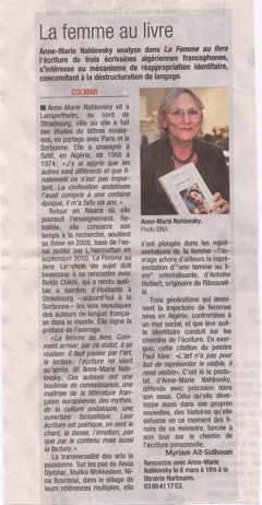 La femme au livre