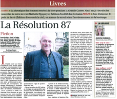 Article paru dans le Berry Républicain (Bourges)