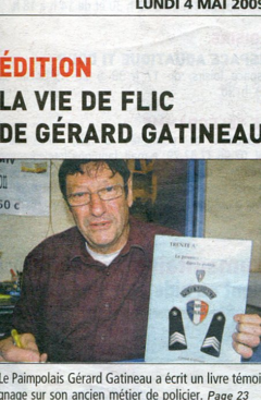 La vie de flic de Gérard Gatineau