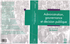 Administration, gouvernance et décision publique