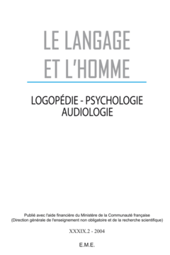 Aspects développementaux du langage oral et du langage écrit