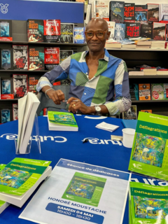 Signature à la librairie Cultura à Baie-Mahault, Guadeloupe 