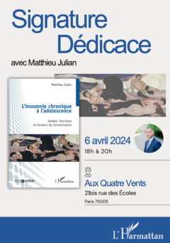 Signature et dédicace du livre de Matthieu JULIAN