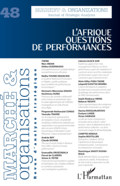 L'Afrique questions de performances