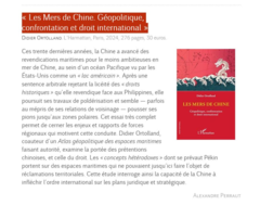 Les Mers de Chine. Géopolitique, confrontation et droit international