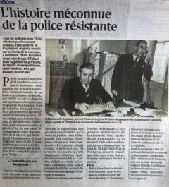 L’histoire méconnue de la police résistante