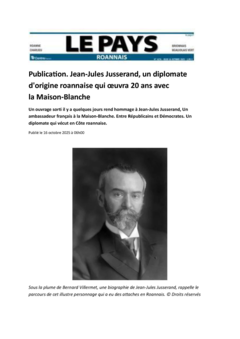 Jean-Jules Jusserand - Le Pays Roannais