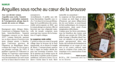 Anguilles sous roche, au coeur de la brousse