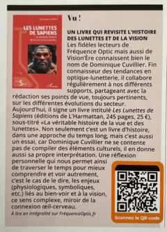 Un Livre qui revisite l'histoire des lunettes et de la vision