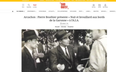 Arcachon : Pierre Bouthier présente « Nuit et brouillard aux bords de la Garonne » à l’A.I.A.