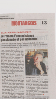 Le roman d'une existence passionnée et passionnante 