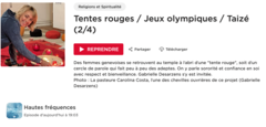 La parole féminine se libère au temple - radio