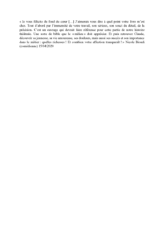 Commentaire de Nicole Biondi
