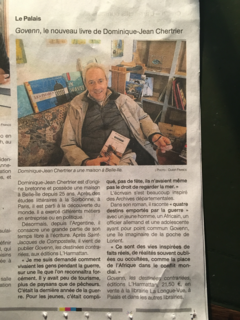 Govenn, le nouveau livre de Dominique Jean Chertier