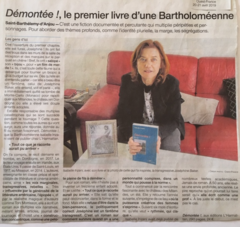 Démontée !, le premier livre d'une Bartholoméenne