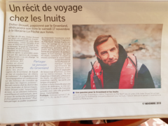 Un récit de voyage chez les Inuits