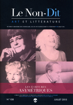 Interview dans la revue littéraire LE NON DIT
